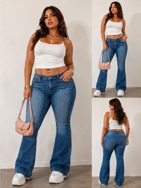 1822 Denim Slim Boot Jeans Womens Size 12 NWT Dark Wash Mid Rise Stretch Bootcut